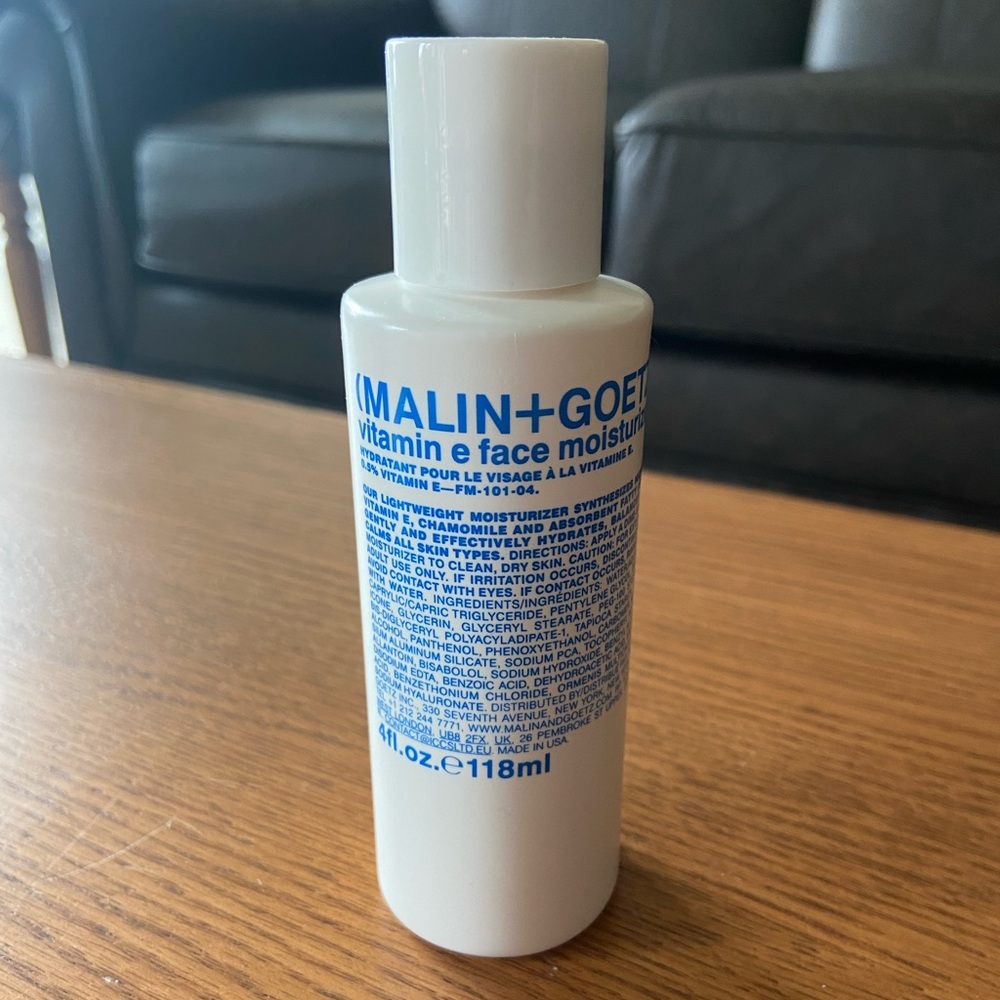 (MALIN+GOETZ) vitamin e face moisturizer. 4 fl oz
